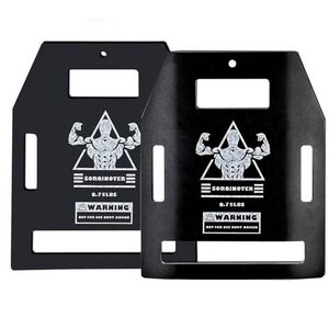 Weight Vest Plates - 8.75Lb/5.75Lb Pairs-Curved and Flat Weighted Vest Plates